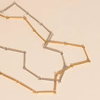 Bar Link Chain Necklace by Oh Clementine