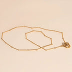 Bar Link Chain Necklace by Oh Clementine