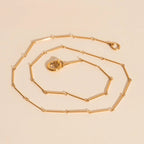 Bar Link Chain Necklace by Oh Clementine