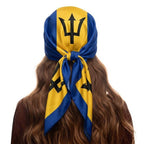 Barbados Flag Bandana All-Over Print Bandana La Vie Bien Barbados Flag Bandana