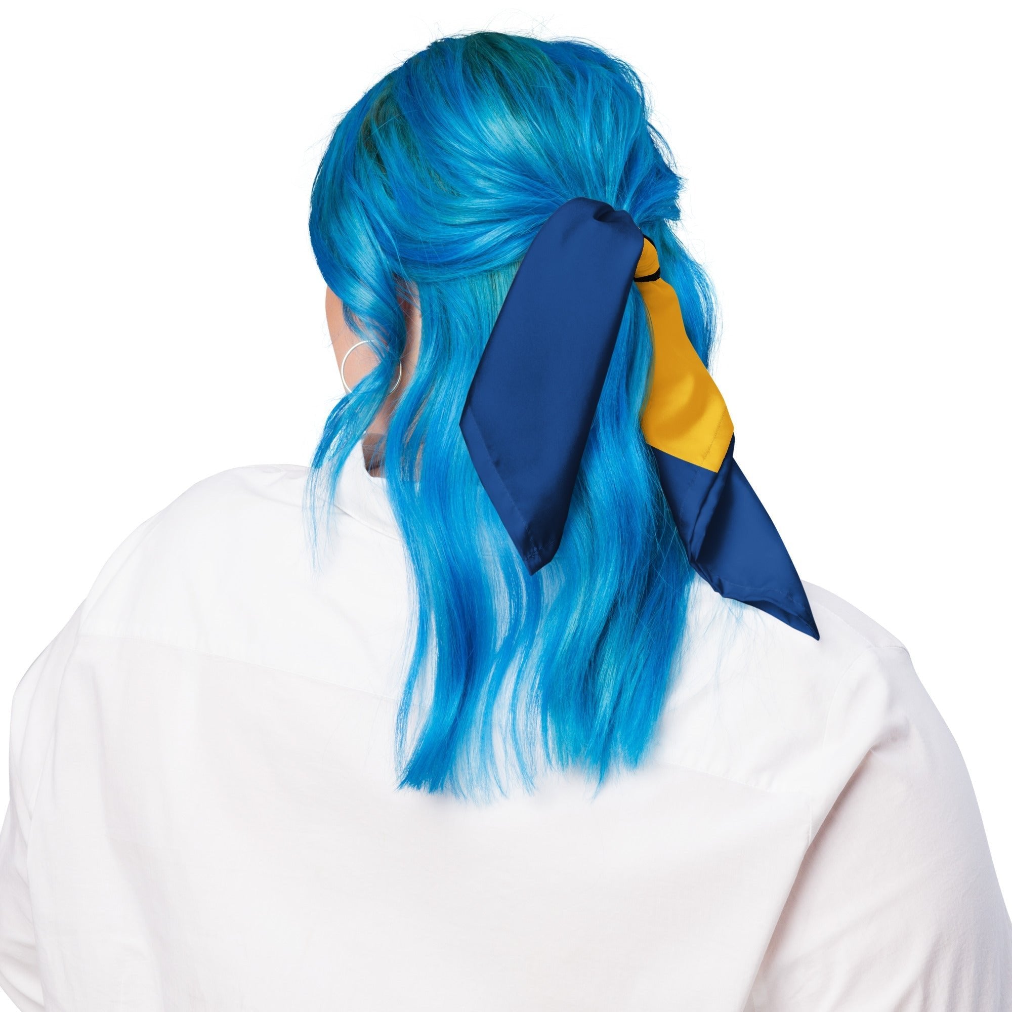 Barbados Flag Bandana All-Over Print Bandana La Vie Bien Barbados Flag Bandana