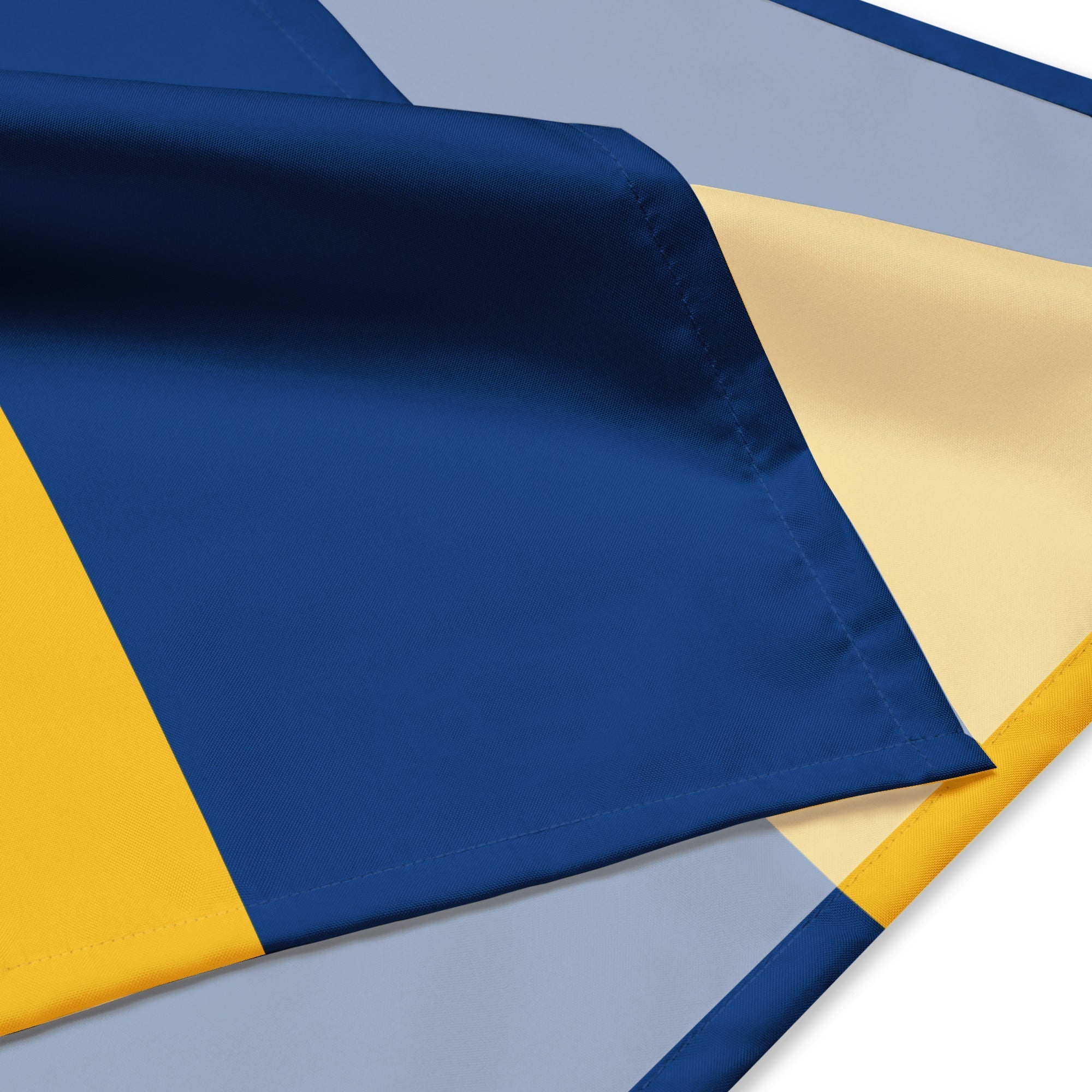 Barbados Flag Bandana All-Over Print Bandana La Vie Bien Barbados Flag Bandana