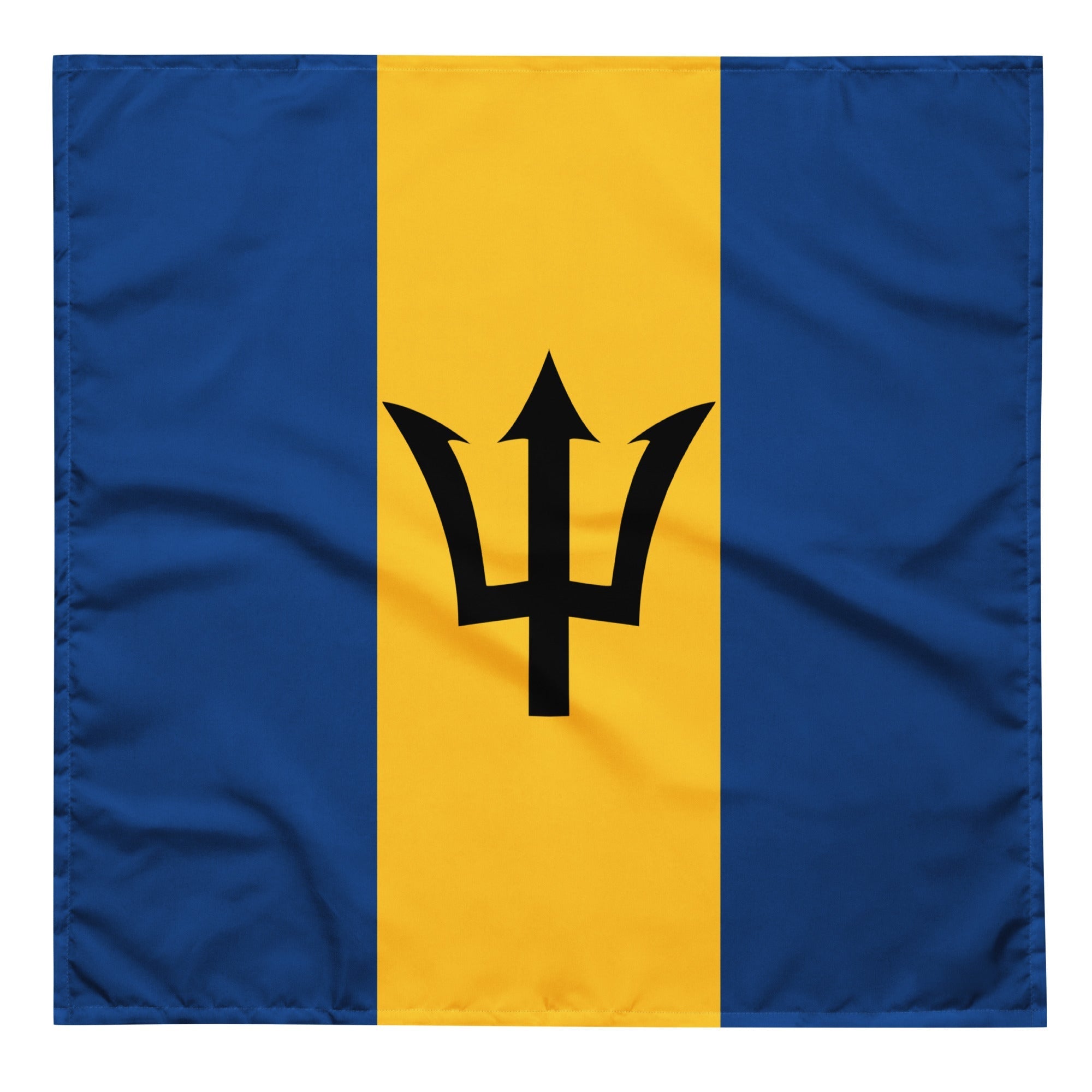 Barbados Flag Bandana All-Over Print Bandana La Vie Bien Barbados Flag Bandana
