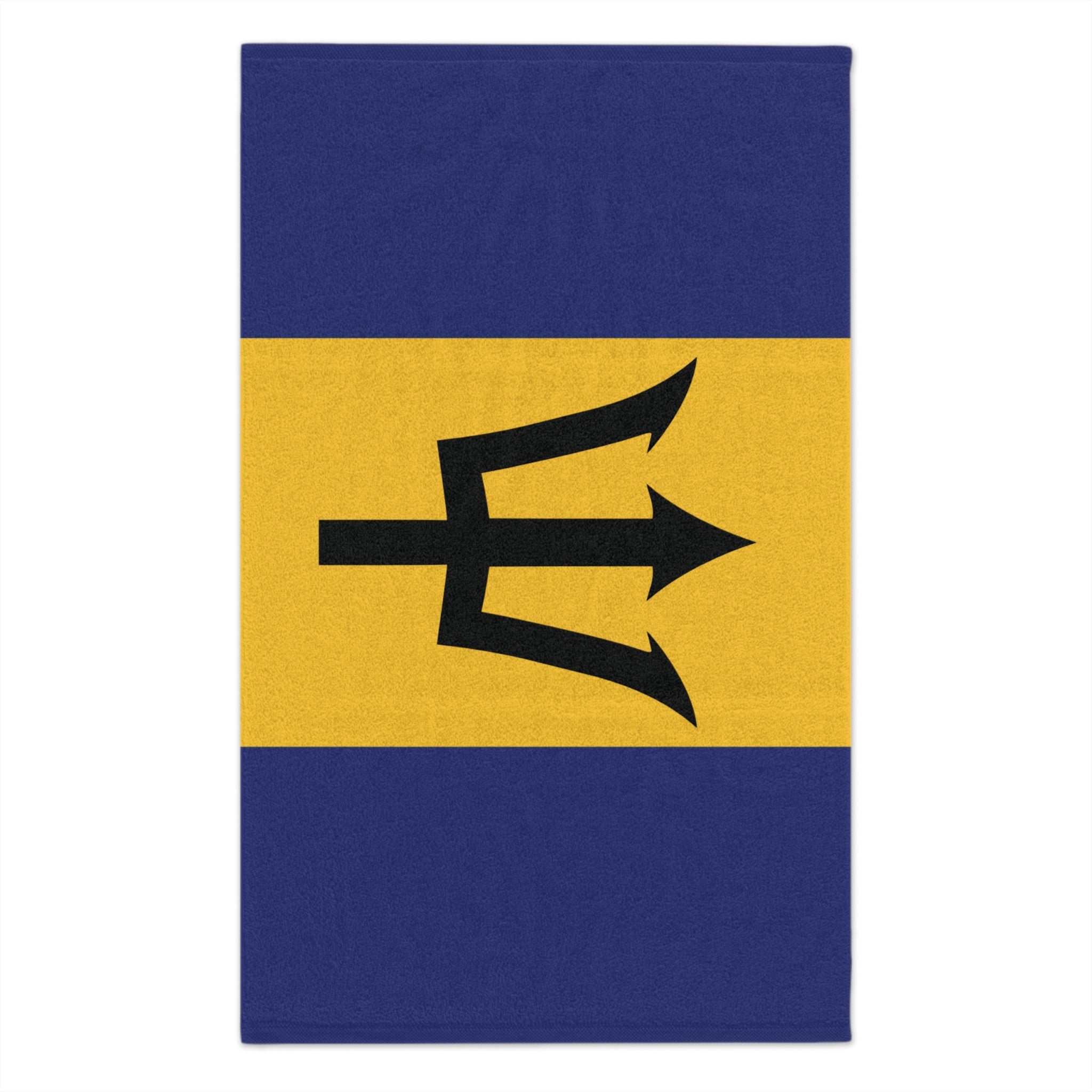 Barbados Flag Rally Towel Rally Towel La Vie Bien Barbados Flag Rally Towel