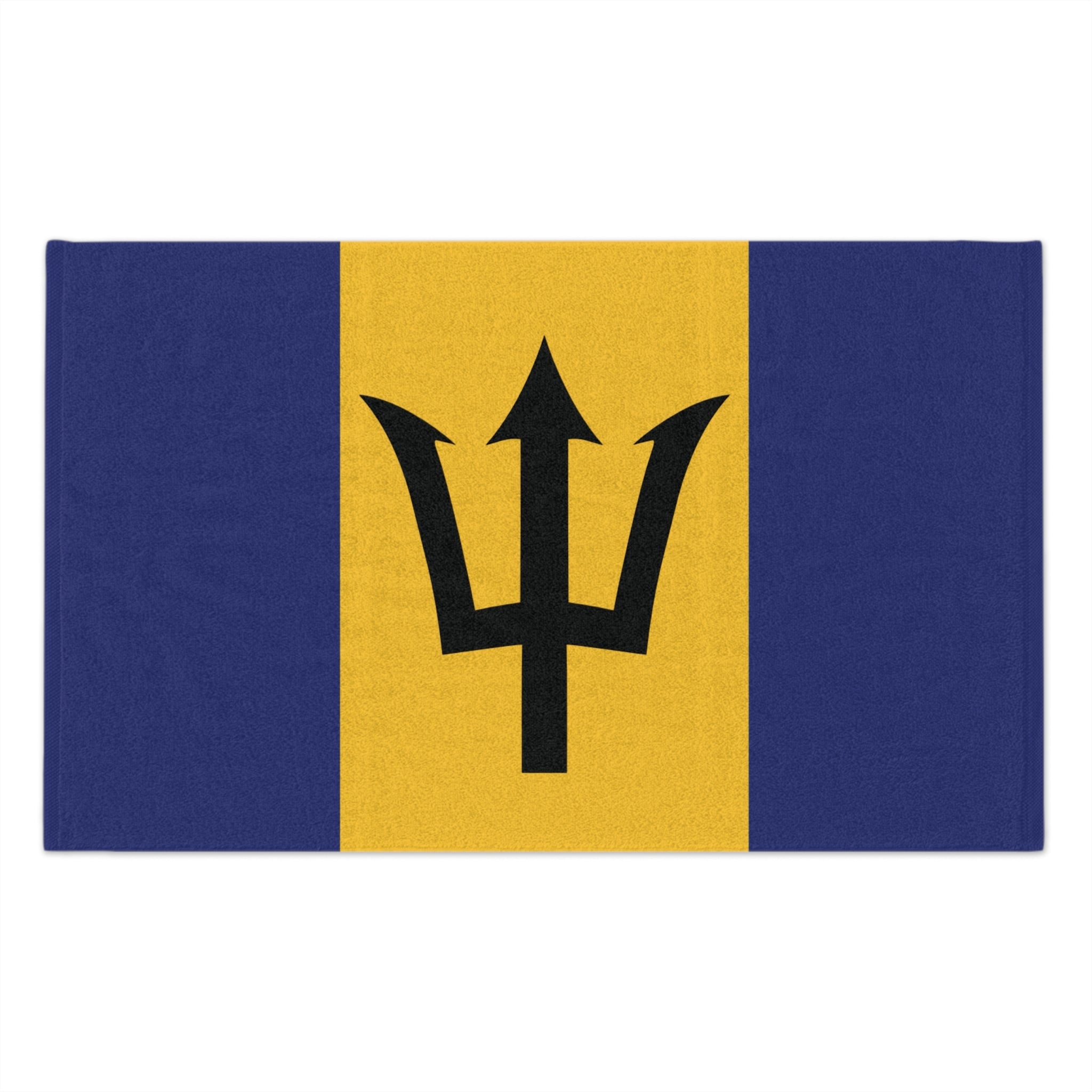Barbados Flag Rally Towel Rally Towel La Vie Bien Barbados Flag Rally Towel