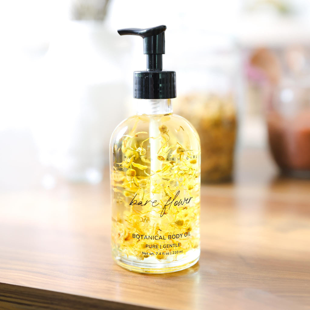 Bare Flower Natural Fragrance Free Body Oil - Best for Sensitive Skin Health & Beauty La Vie Bien Bare Flower Natural Fragrance Free Body Oil - Best for Sensitive Skin