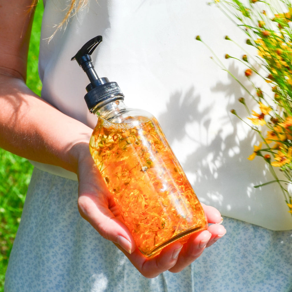 Bare Flower Natural Fragrance Free Body Oil - Best for Sensitive Skin by Pretty farm girl