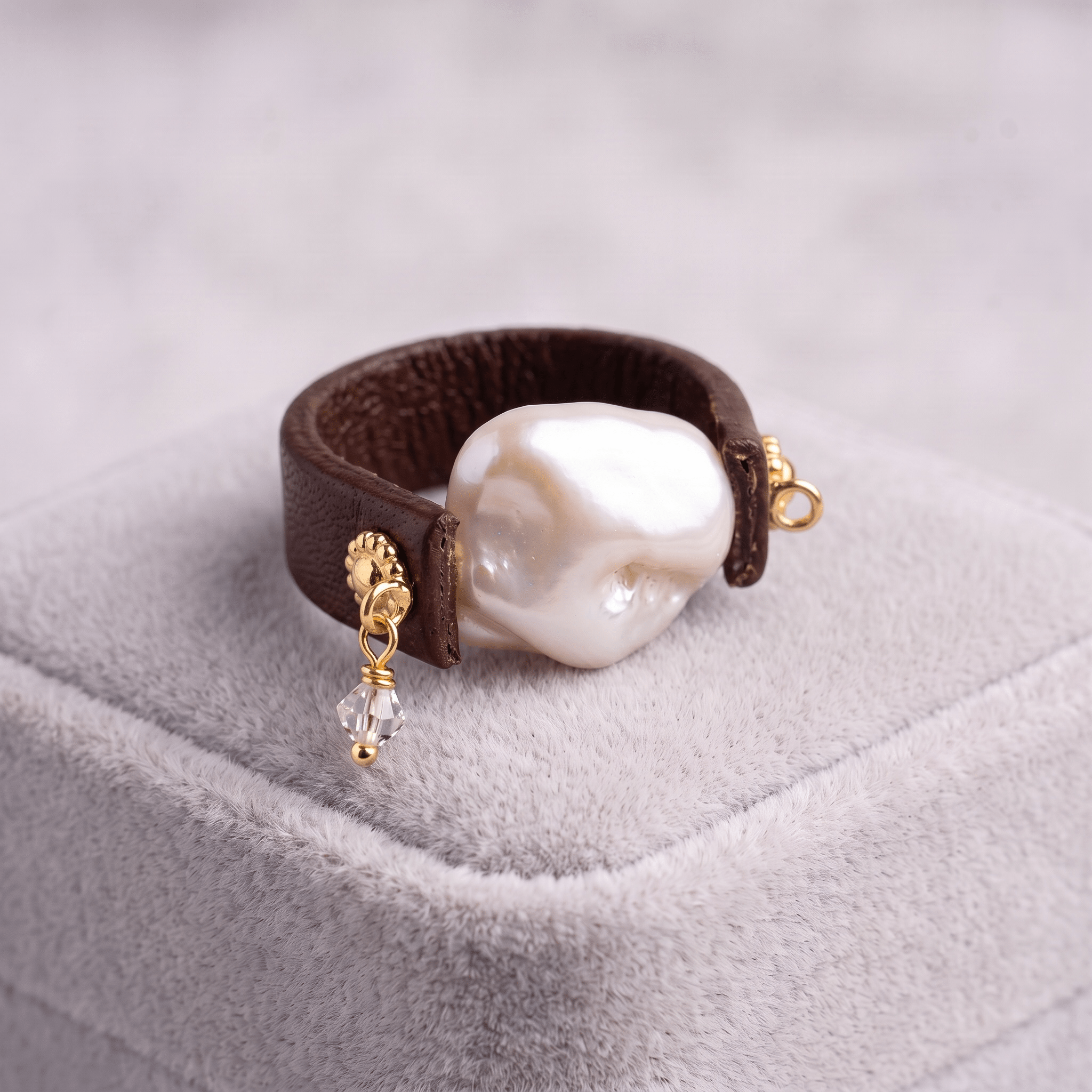 Barocco Faux Pearl Ring Ring La Vie Bien Barocco Faux Pearl Ring