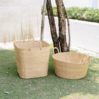 Large Square Wicker Basket - Woven Basket | LIKHÂ by LIKHÂ