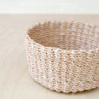 Natural Mini Trinket Basket - Small Round Tray | LIKHÂ by LIKHÂ