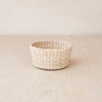 Natural Mini Trinket Basket - Small Round Tray | LIKHÂ by LIKHÂ