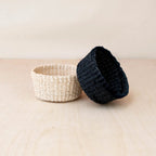 Natural Mini Trinket Basket - Small Round Tray | LIKHÂ by LIKHÂ