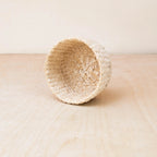 Natural Mini Trinket Basket - Small Round Tray | LIKHÂ by LIKHÂ
