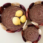 Natural Woven Fruit Basket - Storage Basket, set of 3 | LIKHÂ by LIKHÂ