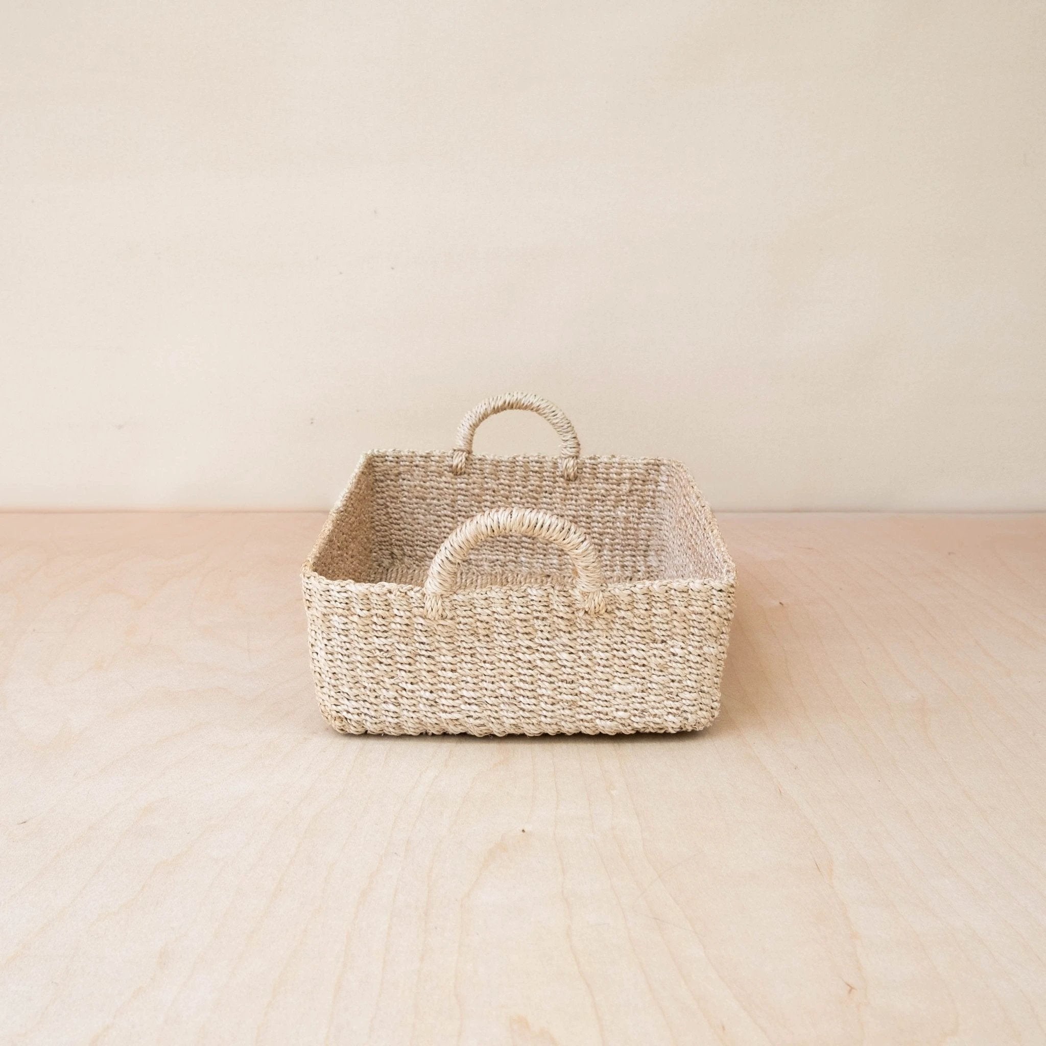 Woven Rectangle Tray - Decorative Basket | LIKHÂ by LIKHÂ