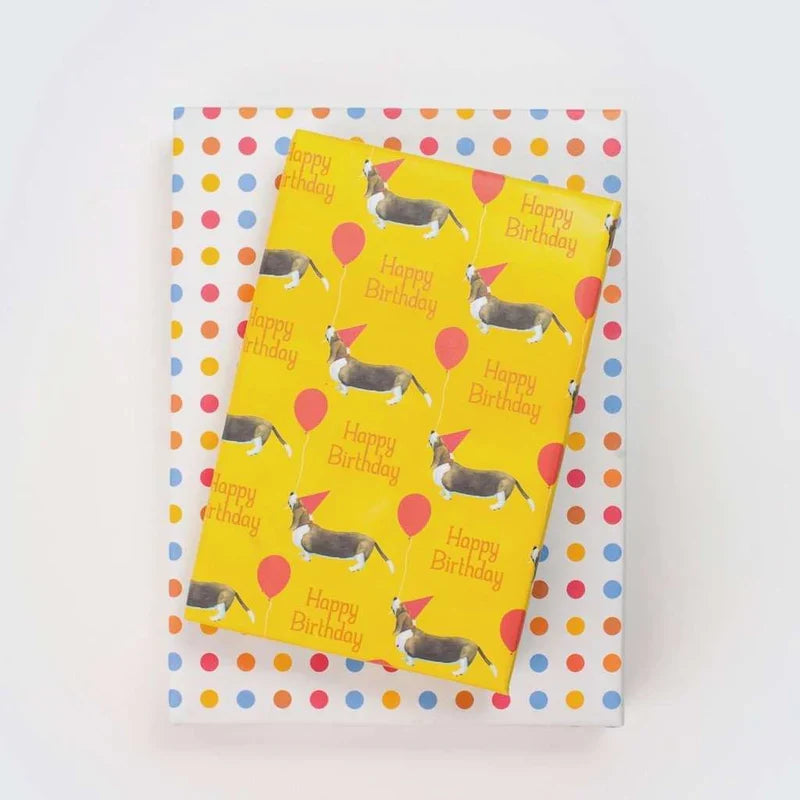 Double-Sided Eco Wrapping Paper | Recycled & Compostable Gift Wrap Made in USA