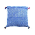 Batik Printed Embroidery Fabric Geometric Cushion - Thailand Decor La Vie Bien Batik Printed Embroidery Fabric Geometric Cushion - Thailand