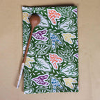 Batik Tea Towel Hand Dyed, Taro Leaf, Hand Dyed, 100% Cotton Towels La Vie Bien Batik Tea Towel Hand Dyed, Taro Leaf, Hand Dyed, 100% Cotton