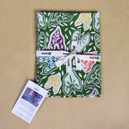 Batik Tea Towel Hand Dyed, Taro Leaf, Hand Dyed, 100% Cotton Towels La Vie Bien Batik Tea Towel Hand Dyed, Taro Leaf, Hand Dyed, 100% Cotton