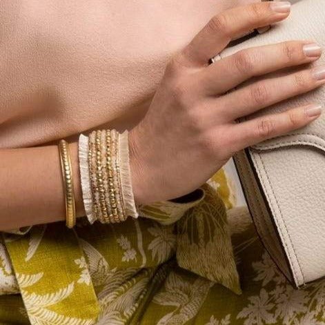 Bayberry Bracelet - Taupe Jewelry La Vie Bien Bayberry Bracelet - Taupe