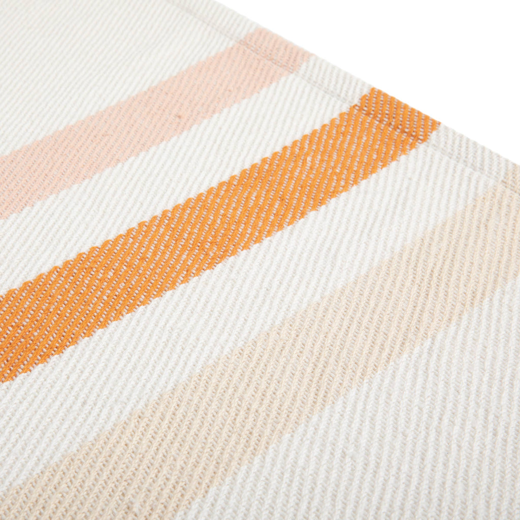 Oceanside Sunset Stripe Cotton Beach Blanket by Beach State