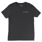 Be Kind Embroidered Classic Tee by Kind Cotton