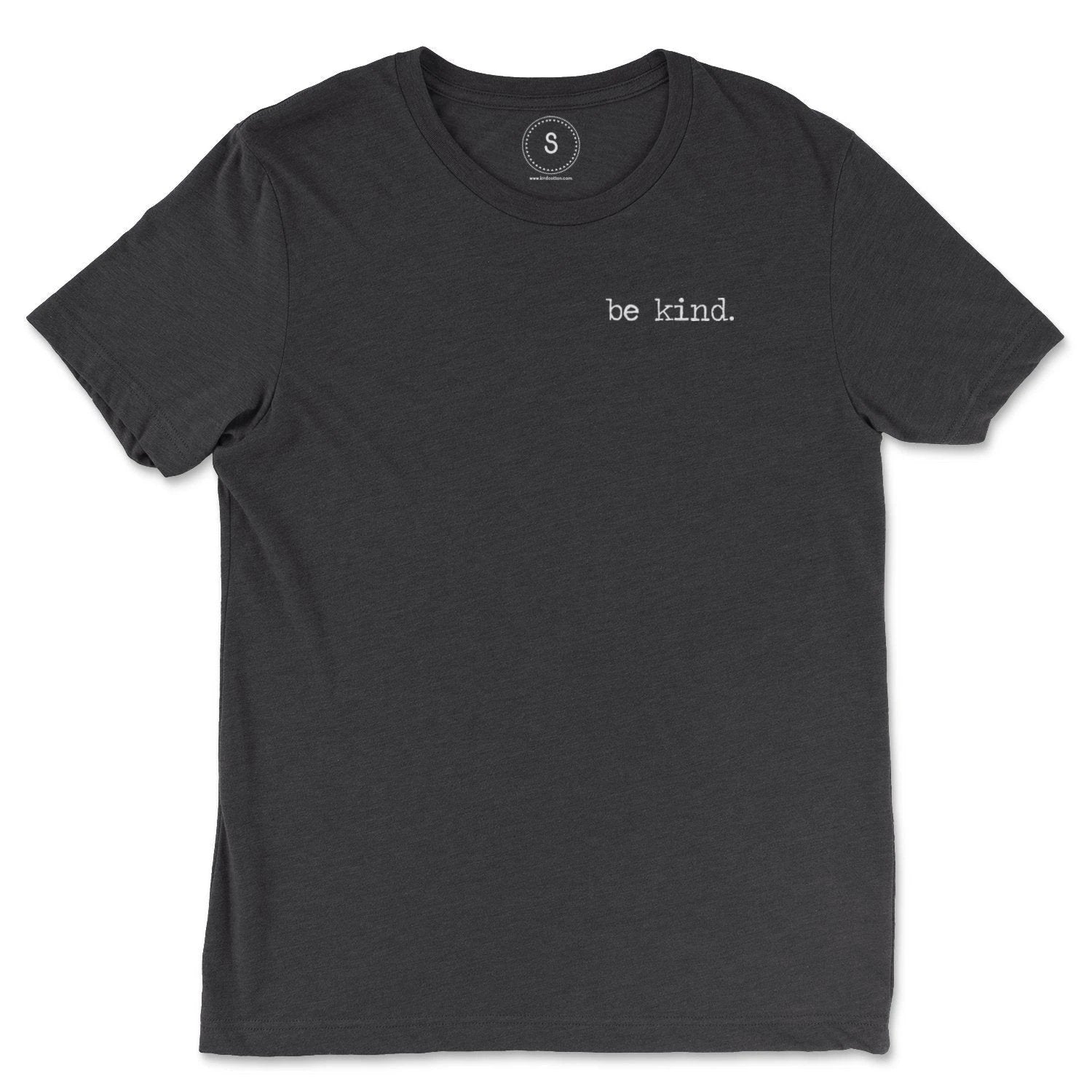 Be Kind Embroidered Classic Tee by Kind Cotton