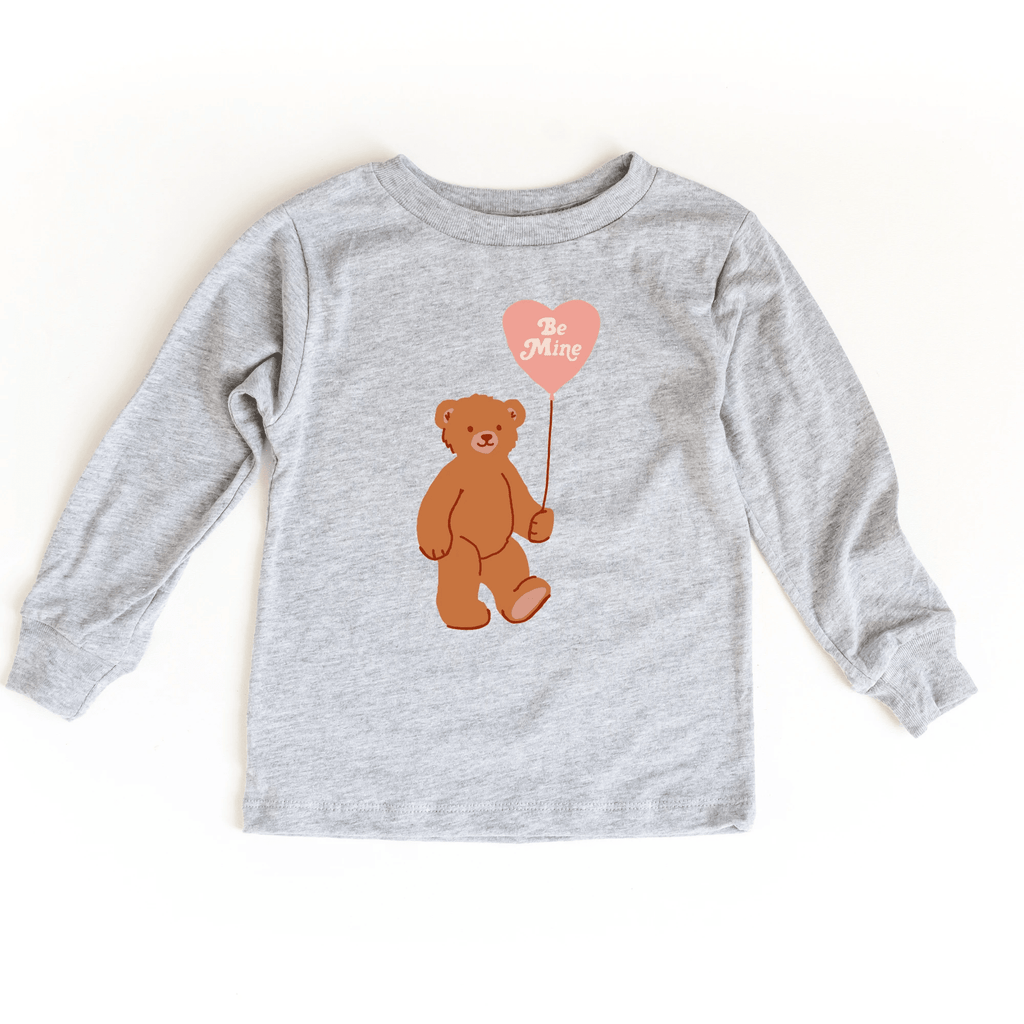 Be Mine Bear toddler or youth tee shirt, Valentine's Day collection by Benny and Ray Apparel