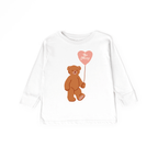 Be Mine Bear toddler or youth tee shirt, Valentine's Day collection by Benny and Ray Apparel