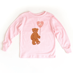 Be Mine Bear toddler or youth tee shirt, Valentine's Day collection by Benny and Ray Apparel