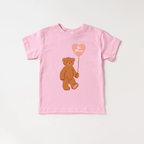 Be Mine Bear toddler or youth tee shirt, Valentine's Day collection by Benny and Ray Apparel