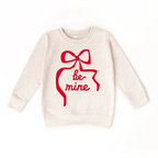 Be Mine Ribbon toddler and youth Sweater - Valentine's Day collection by Benny and Ray Apparel