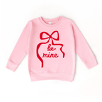 Be Mine Ribbon toddler and youth Sweater - Valentine's Day collection by Benny and Ray Apparel