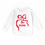 Be Mine Ribbon toddler and youth Sweater - Valentine's Day collection by Benny and Ray Apparel