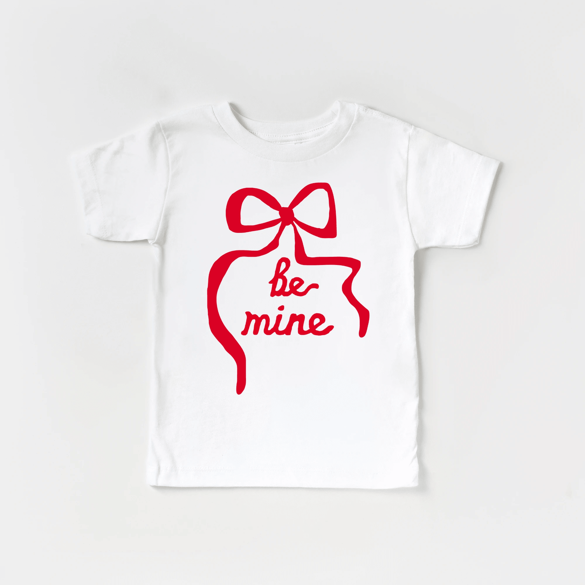 Be Mine Ribbon toddler or youth tee - Valentine's Day collection by Benny and Ray Apparel