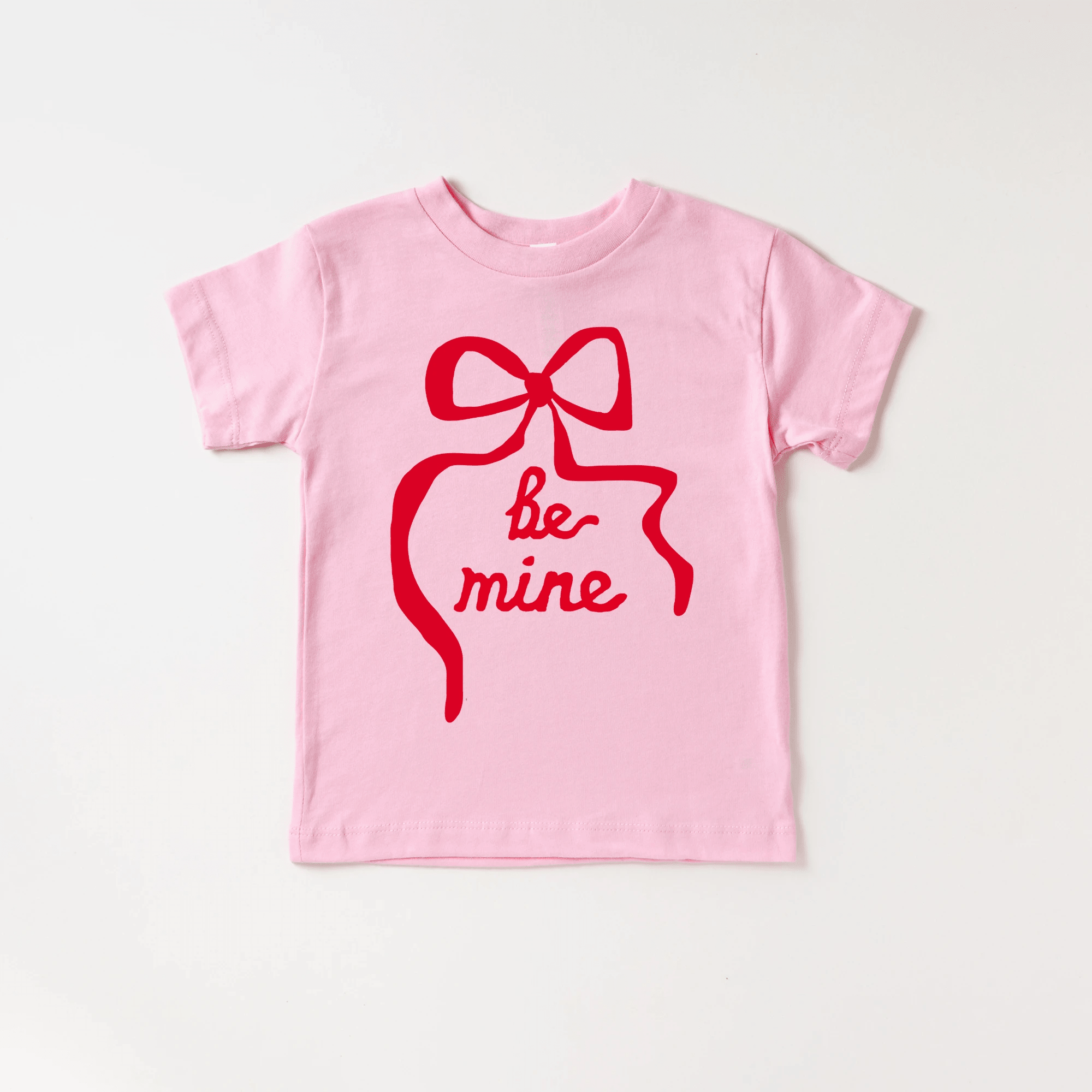 Be Mine Ribbon toddler or youth tee - Valentine's Day collection by Benny and Ray Apparel