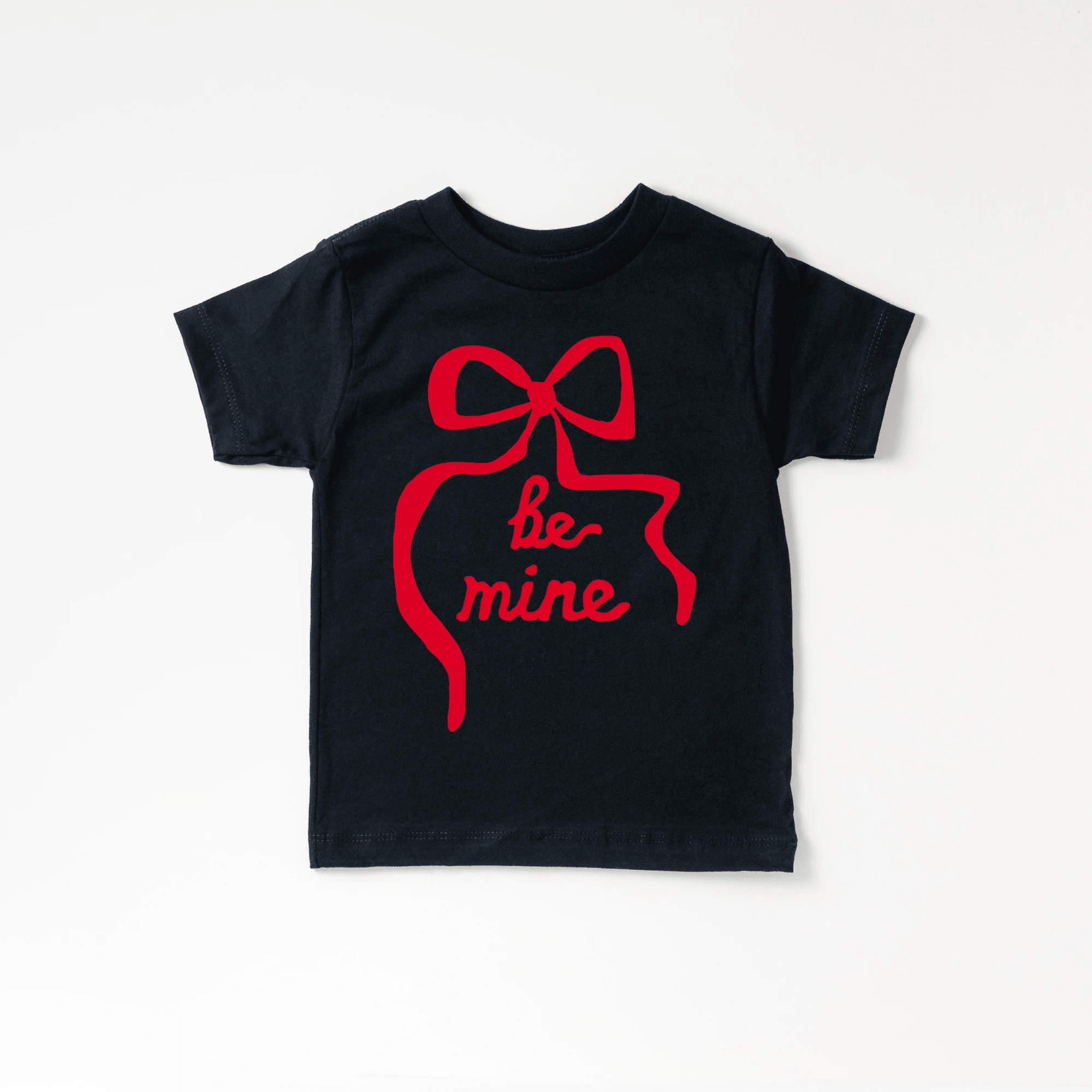 Be Mine Ribbon toddler or youth tee - Valentine's Day collection by Benny and Ray Apparel