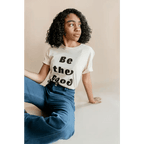 Be the Good Adult Unisex Crew Neck T-shirt by Polished Prints
