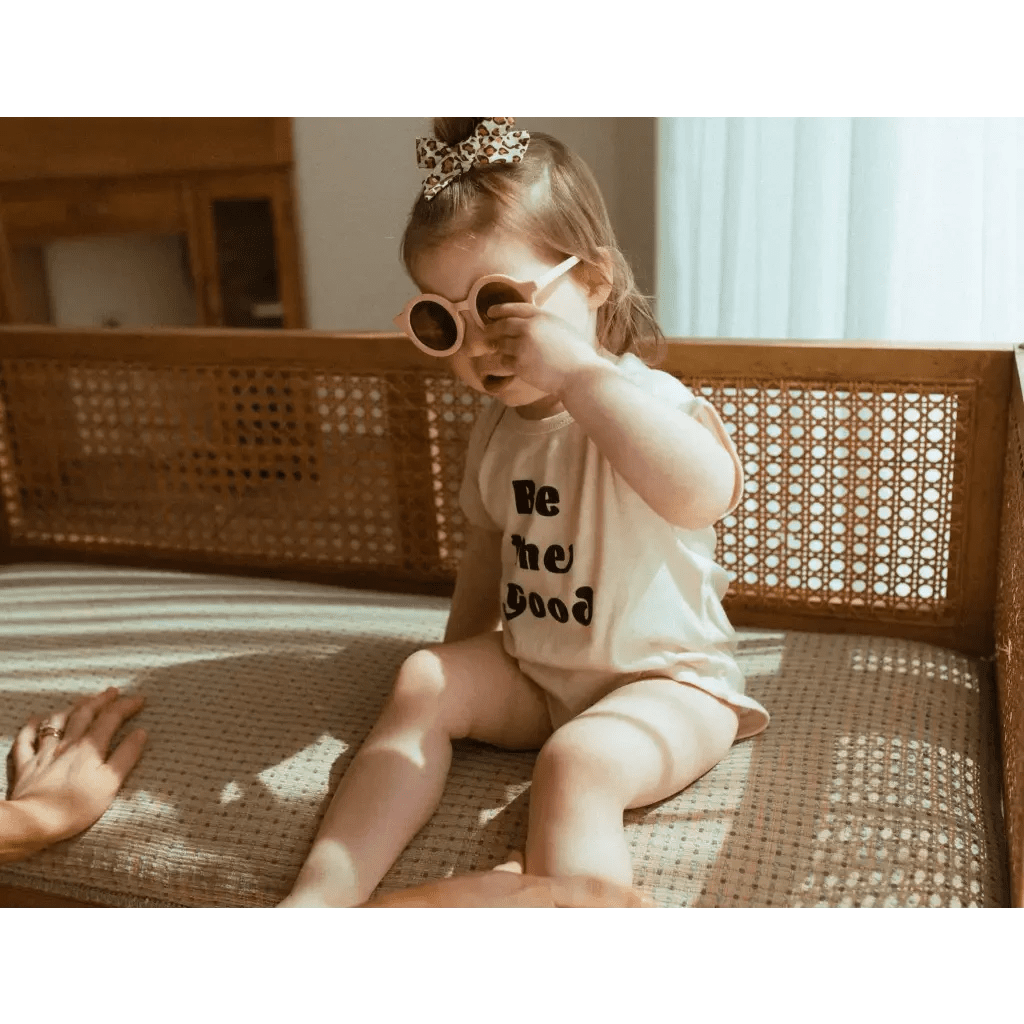 Be the Good Organic Cotton Baby Bodysuit by Polished Prints