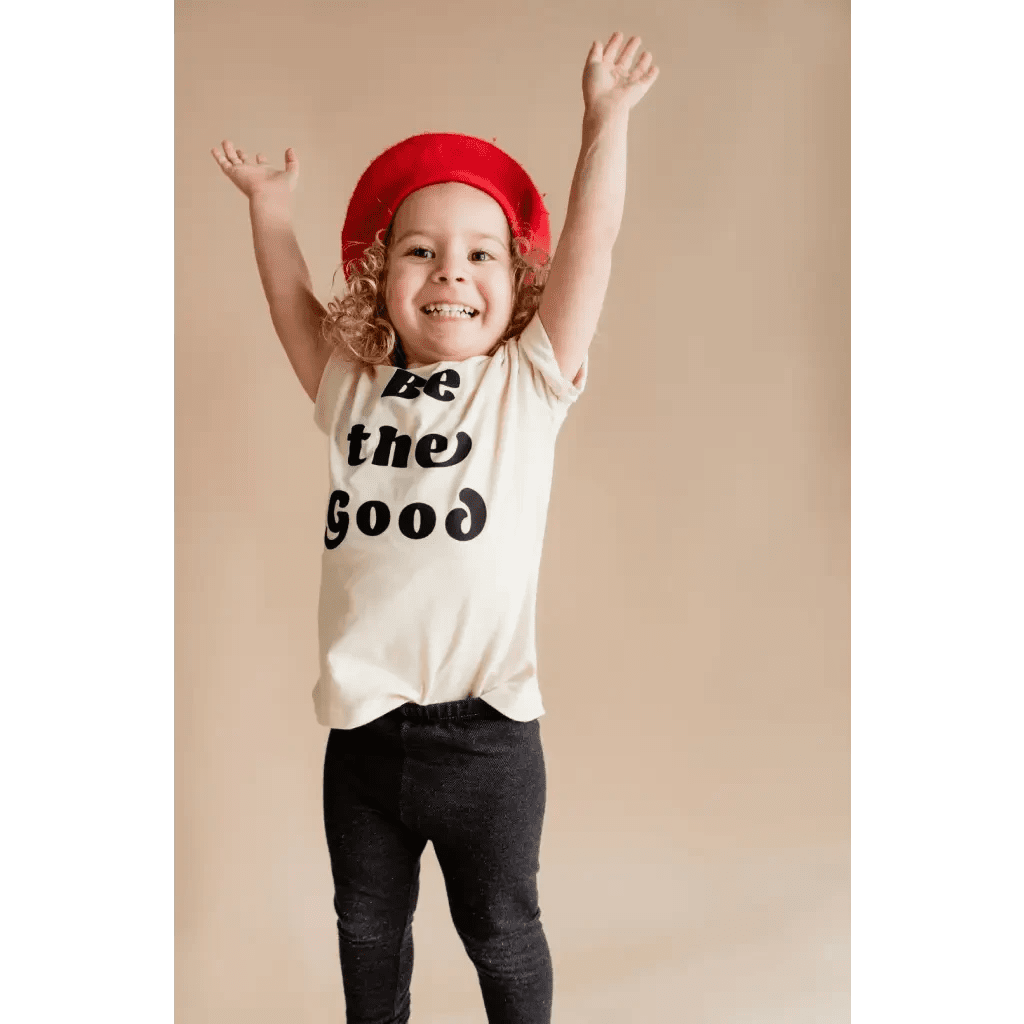 Be the Good Organic Cotton Graphic T-shirt by Polished Prints