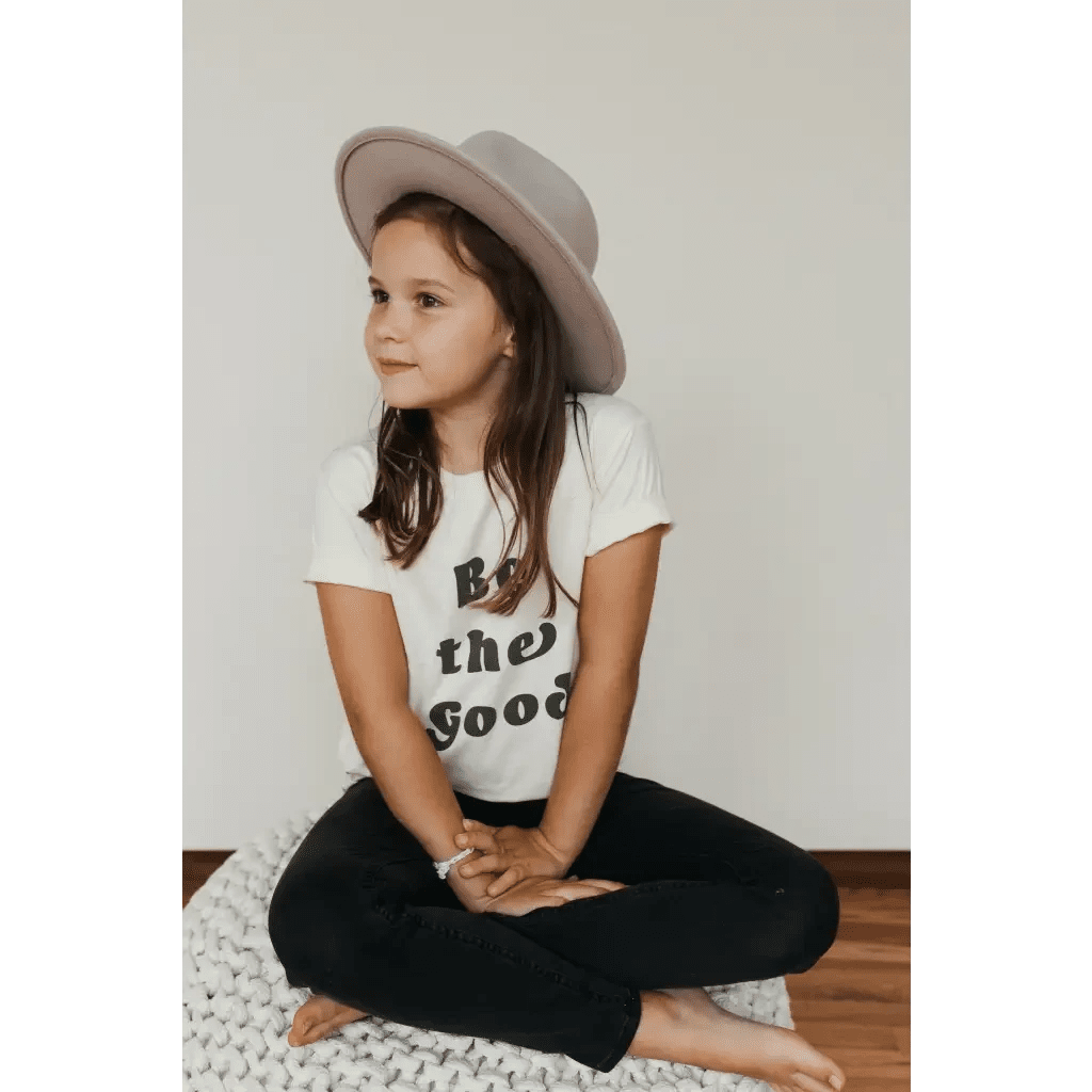 Be the Good Organic Cotton Graphic T-shirt by Polished Prints