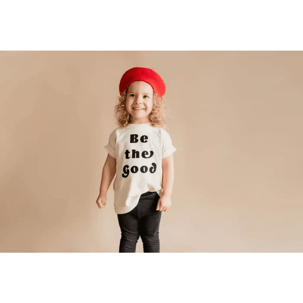 Be the Good Organic Cotton Graphic T-shirt by Polished Prints