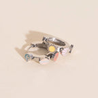 Beach 3D Huggie Hoop Earrings by Oh Clementine
