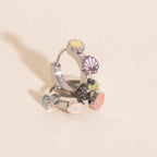 Beach 3D Huggie Hoop Earrings by Oh Clementine