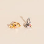 Beach 3D Huggie Hoop Earrings by Oh Clementine