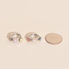 Beach 3D Huggie Hoop Earrings by Oh Clementine
