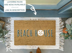 Beach House Doormat by Nickel Designs Custom Doormats