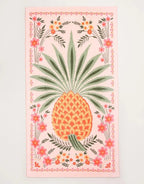 Beach Towel - Alljoy Landing Pineapple Beach Towel La Vie Bien Beach Towel - Alljoy Landing Pineapple