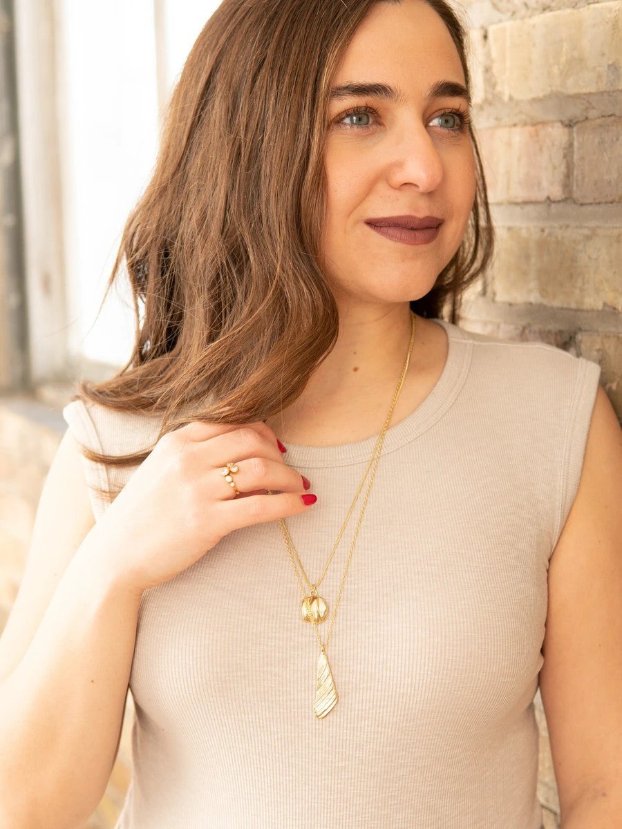 Beach Treasure Convertible Double Strand Necklace
