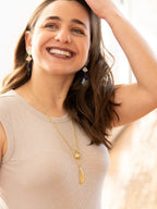 Beach Treasure Convertible Double Strand Necklace